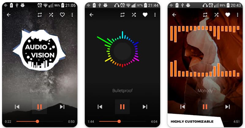 Audio Vision Music Player