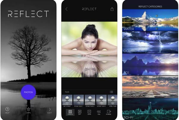 Хорошие приложения для редактирования iPhone - зеркальная камера Reflect