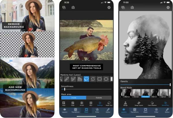 Buone app per la modifica di iPhone - Superimpose