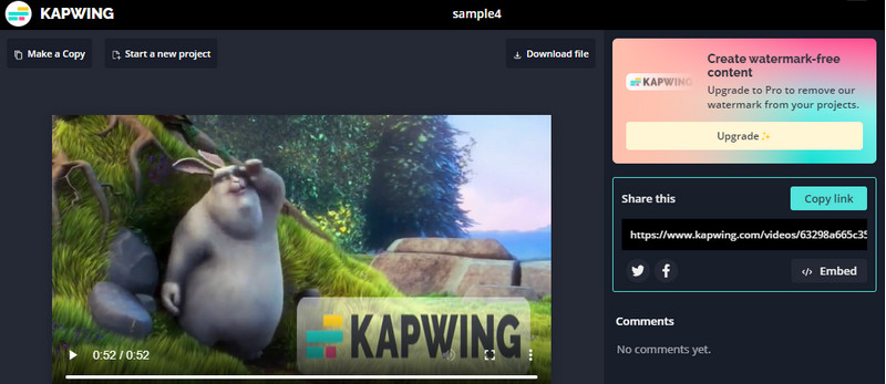 Kapwing-videolooper