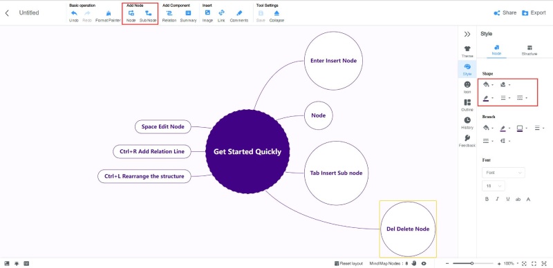 Draw Bubble Map