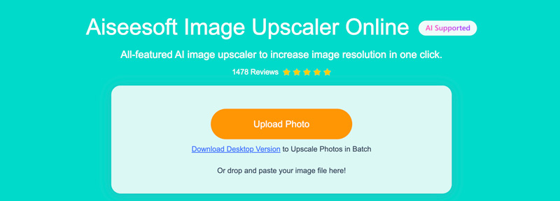 Canva Alternatív Aiseesoft Image Upscaler Online