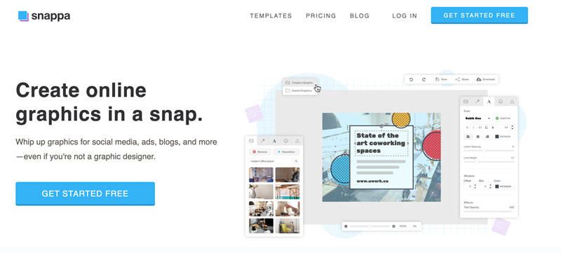 Website Like Canva Snappa