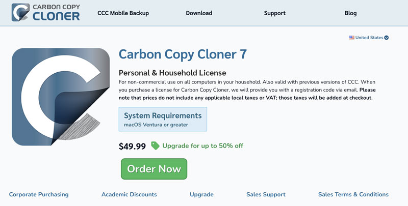 Carbon Copy Cloner Pricing