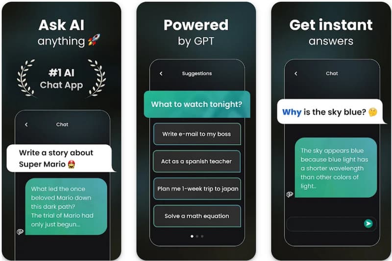 Ρωτήστε το AI Chat με το GPT Chatbot