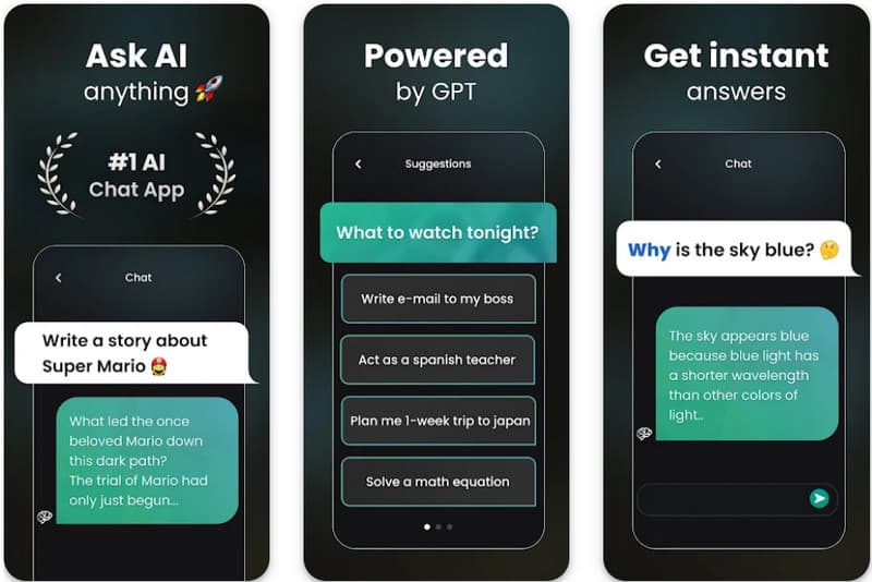 GPT Chatbot ile AI Chat'e sorun