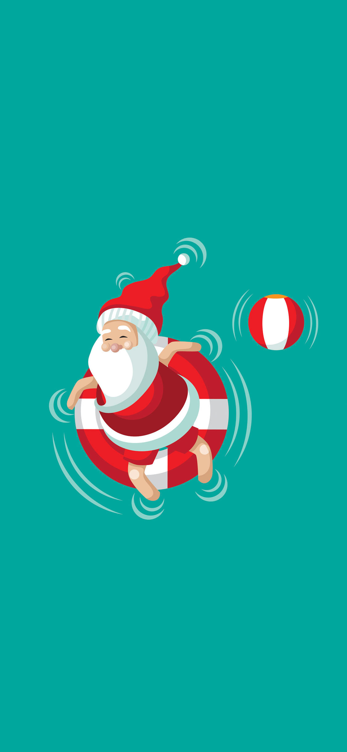 Red Santa With Green Background.jpg