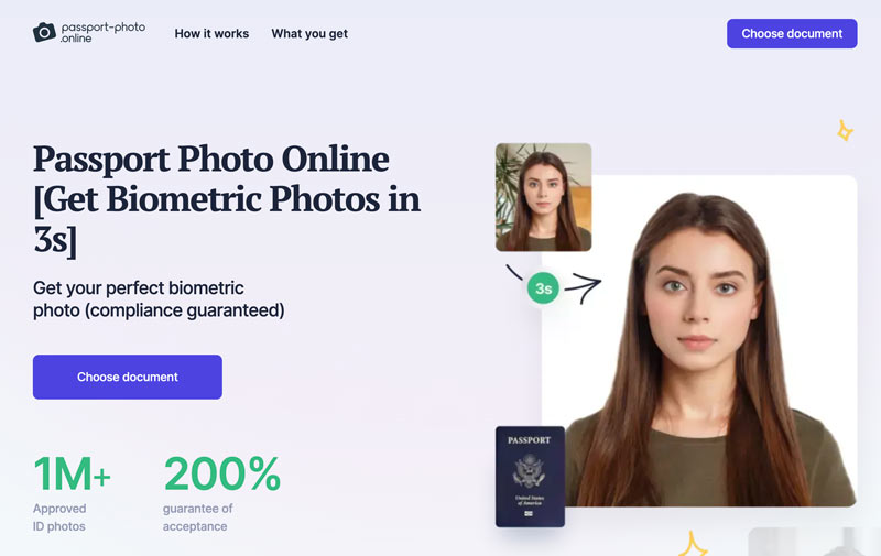 Фотография на паспорт онлайн: конвертировать, изменить размер