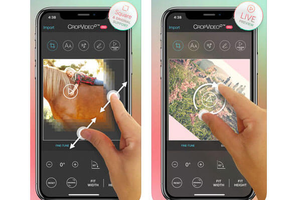 Crop Video on iPhone
