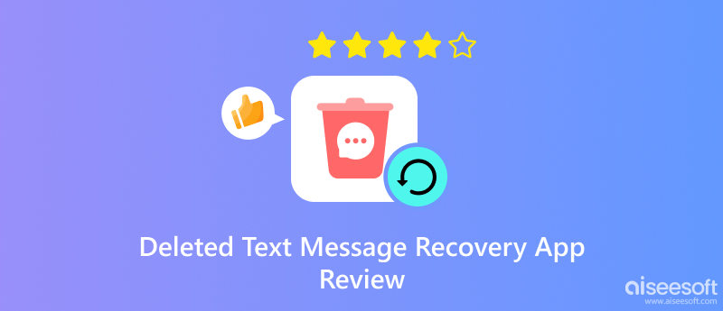 Törölt szöveges üzenet-helyreállítási alkalmazás áttekintése