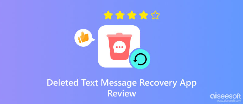 Gennemgang af app til gendannelse af slettede tekstbeskeder