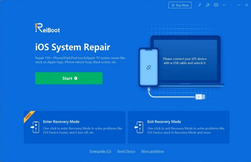 ReiBoot iOS-systemreparation
