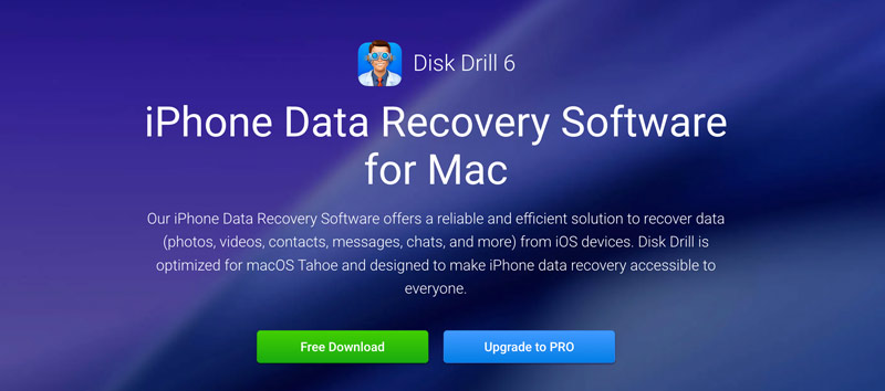 Disk Drill 6 iPhone Data Recovery