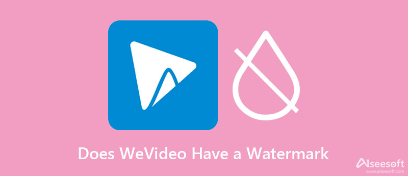 Heeft WeVideo een watermerk?