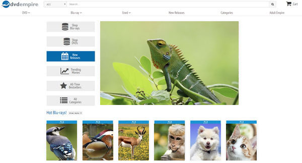 DVD Empire nettsted