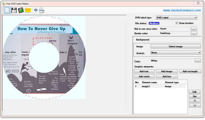 Darmowy DVD Label Maker