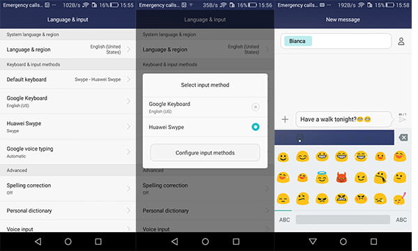 Android Telefonda Emojileri Etkinleştir