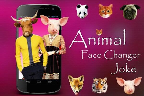 Joke med Animal Face Changer