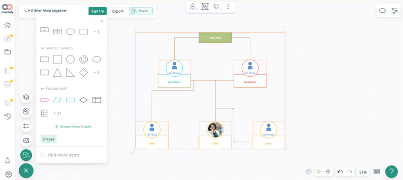 How to Make a Family Tree Creately