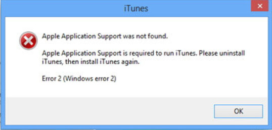 ITunes Fejl 2