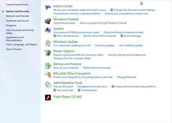 Windows 10/8/7 / XP'de Adobe Flash Player Güncellemesi