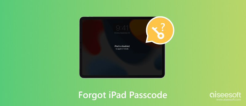 Забудьте пароль для iPad