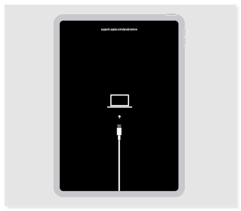 iTunes-gendannelsestilstand Glemt iPad-adgangskode