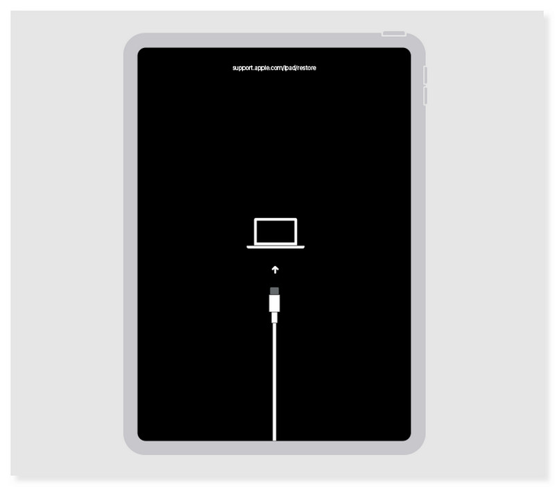 iTunes-herstelmodus iPad-wachtwoord vergeten