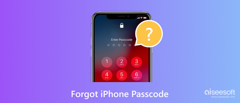 Glöm lösenord för iPhone
