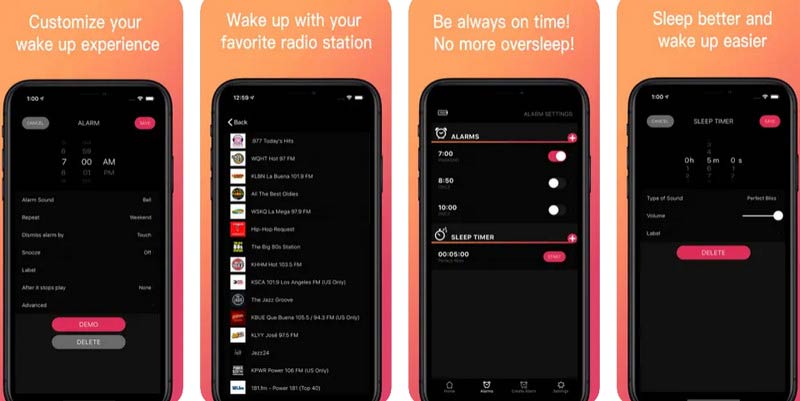 Alarmklokke-app