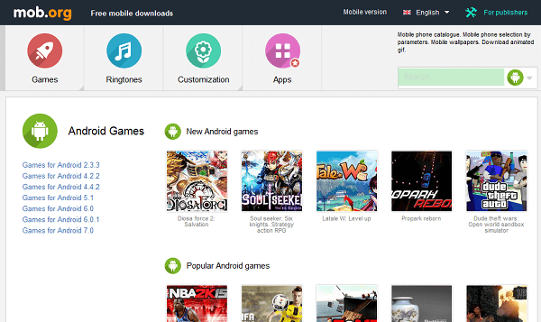 apk games free download