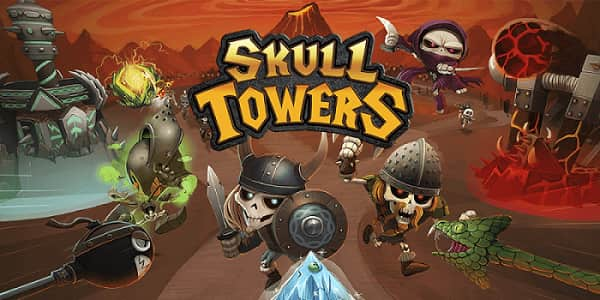 Skull tårne ​​slot forsvar