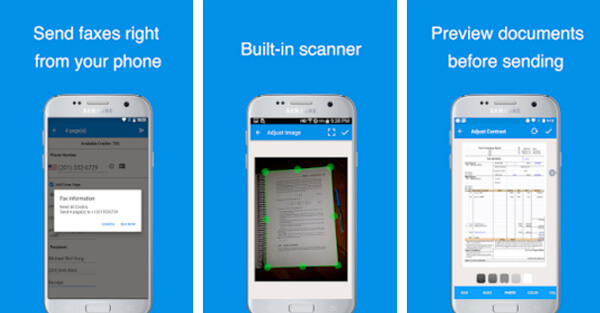 how to send free fax from smart phone