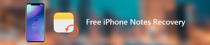 Gratis iPhone Notes-gjenoppretting