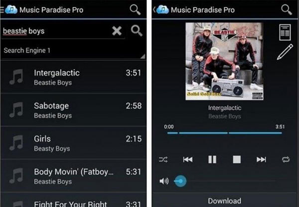 music download paradise pro for pc