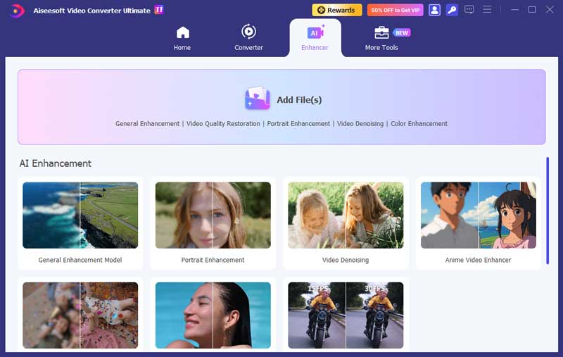 Aiseesoft Video Converter Ultimate Enhance Video