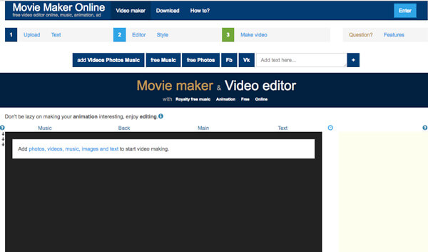 Movie Maker online