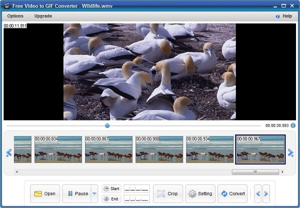 Gratis Video til GIF Converter