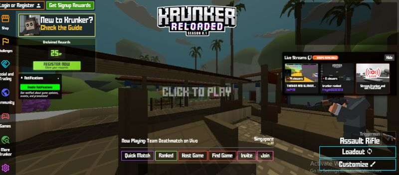 Krunker Io Unblocked Games