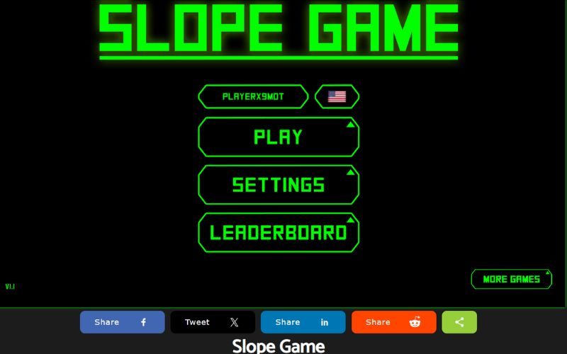 Slope Unblocked Games