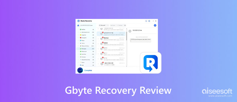 Gbyte Recovery Review