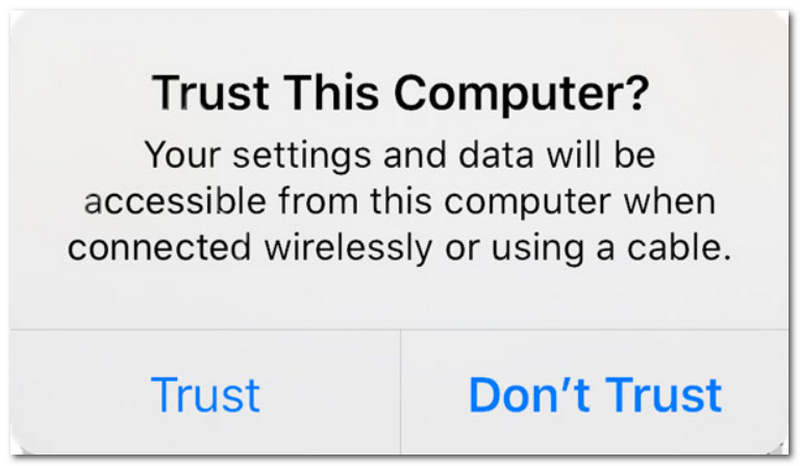 Hit Trust This Computer
