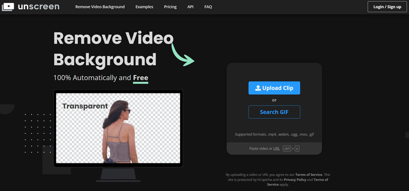 Avskärma Video GIF Background Remover