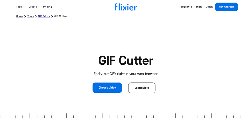 Flixier GIF-snijder