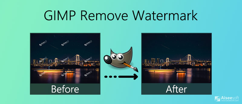 Remove the Watermark with Gimp