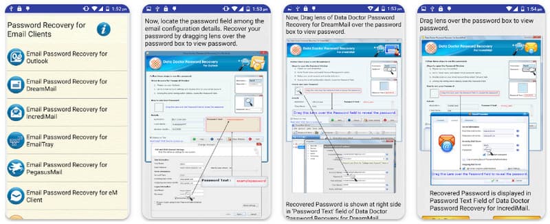 Email Password Recovery Help