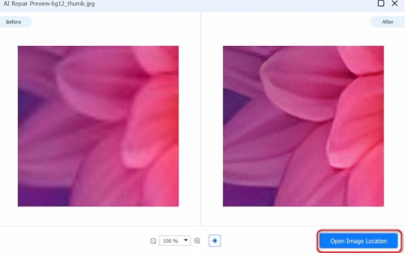 Hit-open Image Location