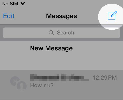 Csoportos üzenetküldés az iPhone készüléken