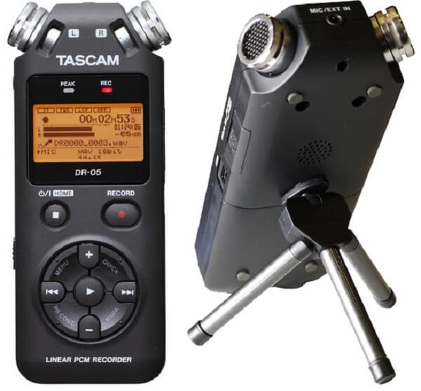 Tascam DR 05 draagbare recorder