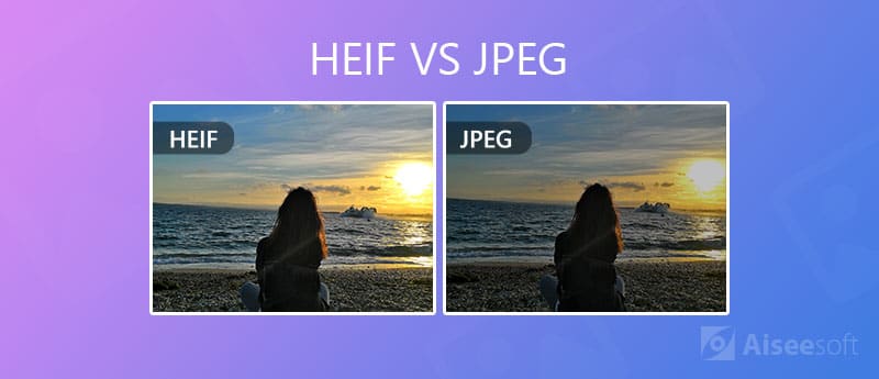 HEIF 대 JPEG